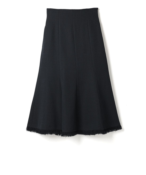 セットアップ ウォッシャブル フリンジマーメイドスカート