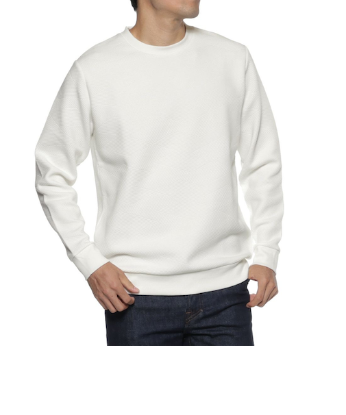 バイヤス柄カットソー