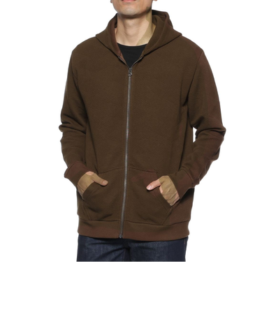 ジップアップパーカー