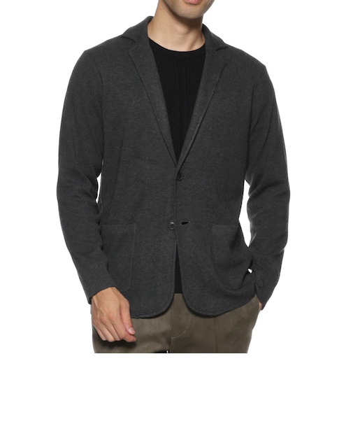 ミラノリブニットジャケット