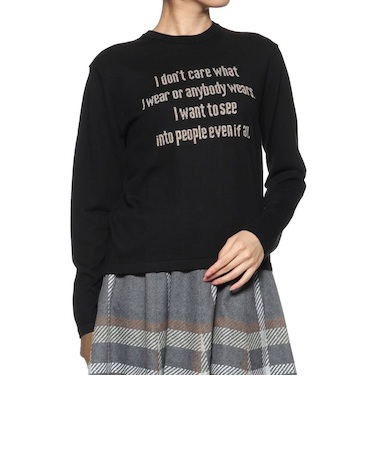 ウォッシャブル クルーネックニットプルオーバー