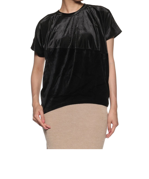 コンビネーション ドレープカットソー