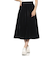ベロア素材フレアスカート