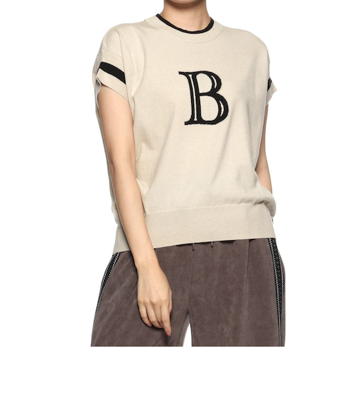 ウォッシャブル ジャカードニットプルオーバー