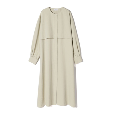 ウォッシャブル ドローストリング付ドレス