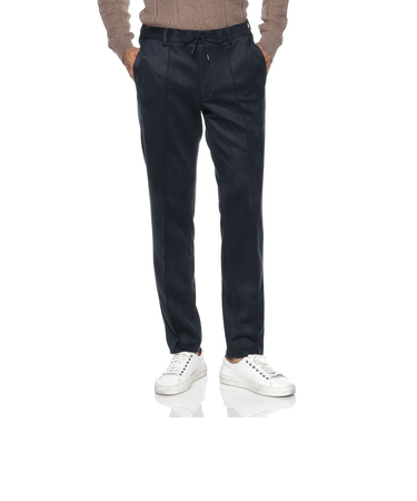 セットアップ ポンチ素材フェイクスエードパンツ