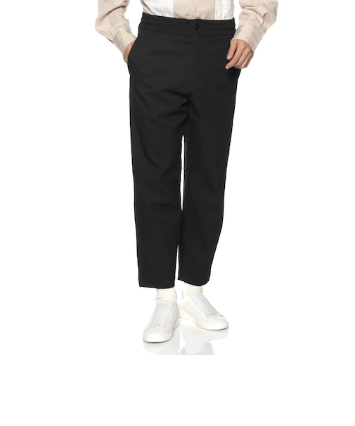 カルゼ素材イージーパンツ