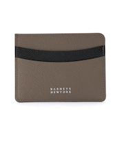 バイカラー レザーカードケース