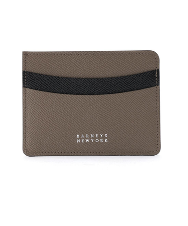 バイカラー レザーカードケース