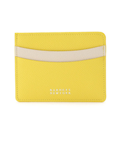 バイカラー レザーカードケース