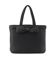 リボン付きトートバッグ