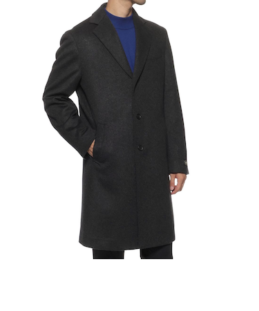 カシミヤ チェスターコート