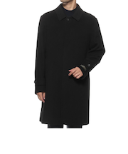 カシミヤ ステンカラーコート