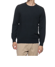 クルーネックニットプルオーバー