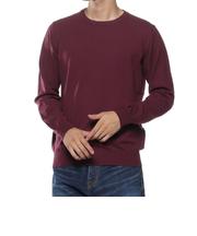 クルーネックニットプルオーバー