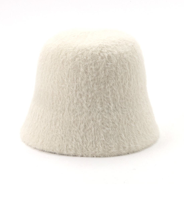 シャギー素材バケットハット