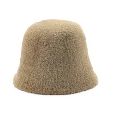 シャギー素材バケットハット
