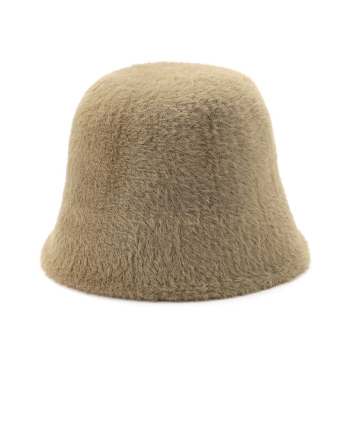 シャギー素材バケットハット