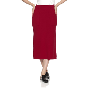 ウールカシミヤ ニットスカート