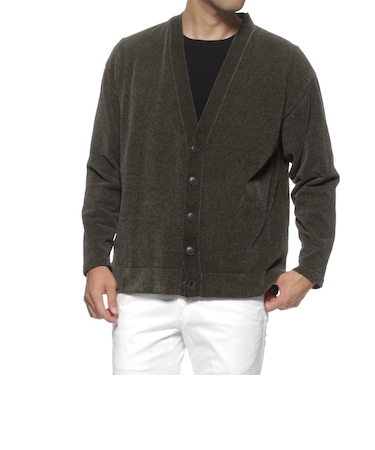 ニットカーディガン