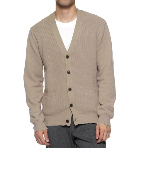 ウォッシャブル Vネックニットカーディガン