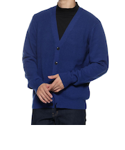 ウォッシャブル Vネックニットカーディガン