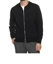 コンビネーション ジップアップブルゾン