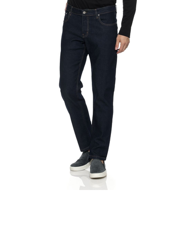 スリムストレートデニムパンツ