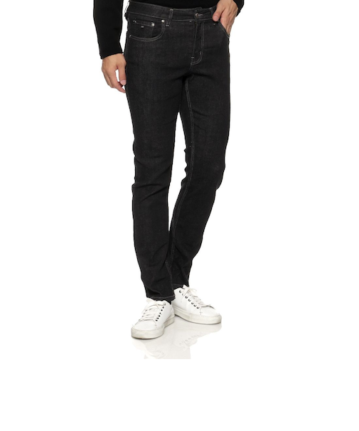 スリムストレートデニムパンツ