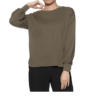 ウォッシャブル ボリュームスリーブデザインカットソー