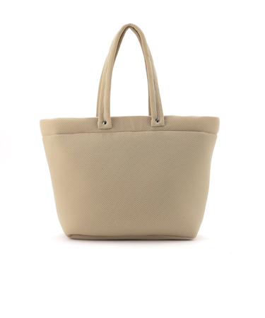 ダブルラッセル素材トートバッグ