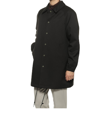 ダウンファブリック ステンカラーコート