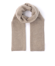 カシミヤニットスカーフ