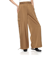 ウォッシャブル ドローストリング カーゴパンツ