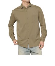 ワイドカラーカジュアルシャツ