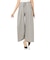 ウォッシャブル サイドポケットデザイン ドローストリングワイドパンツ