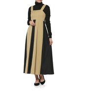 バイカラー ジャンパースカート