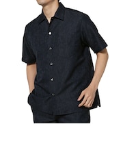 セットアップ ペイズリー柄シャツ