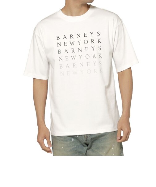 グラデーションロゴ入りTシャツ
