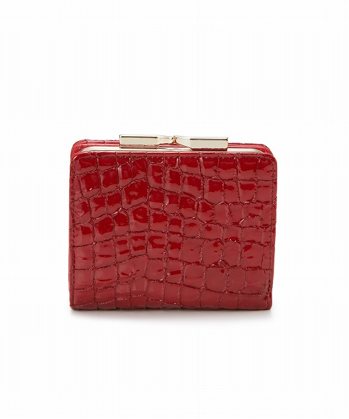 TOPKAPI】Lux ルクス イタリアンエナメル がま口 二つ折り財布