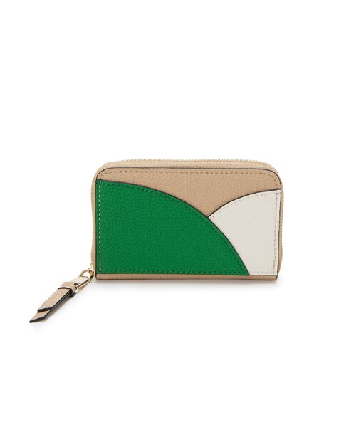 TOPKAPI COULEUR】 バイカラー ラウンド 財布 / カードケース