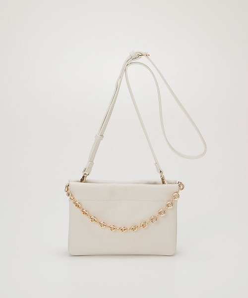 TREASURE TOPKAPI】スムース レザー チェーン付き スワローマチ ミニ