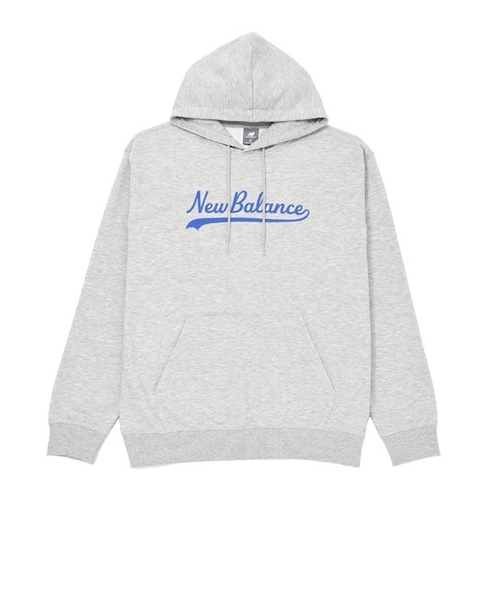 【New Balance】M レガシースクリプト フーディースウェット WT レガシースクリプト フーディースウェット｜ニューバランスの