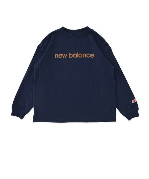 リニアロゴ ルーズフィットロングスリーブTシャツ