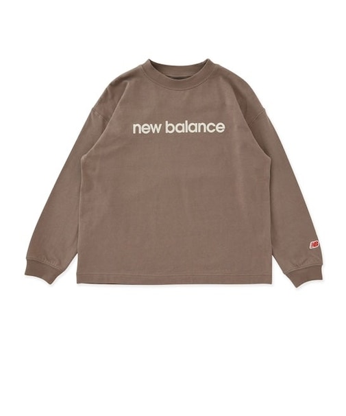 リニアロゴ ルーズフィットロングスリーブTシャツ