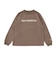 リニアロゴ ルーズフィットロングスリーブTシャツ