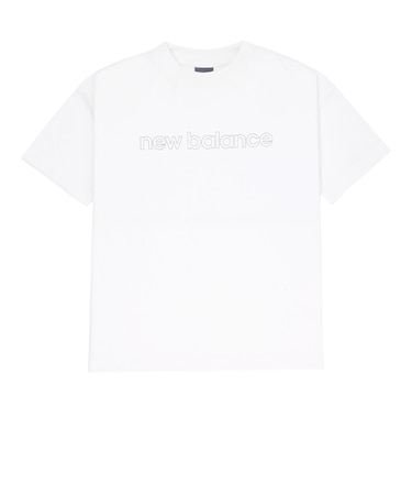NB DRY リニアロゴショートスリーブTシャツ コットンライク