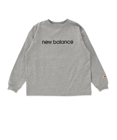 リニアロゴ ルーズフィットロングスリーブTシャツ