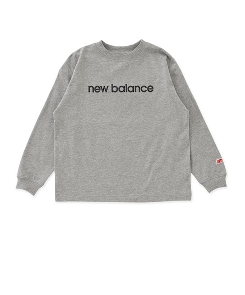 リニアロゴ ルーズフィットロングスリーブTシャツ