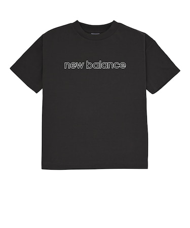 NB DRY リニアロゴショートスリーブTシャツ コットンライク